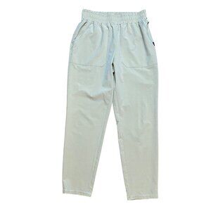 Prana Womens Beige‎ Elastic Waist Pants S